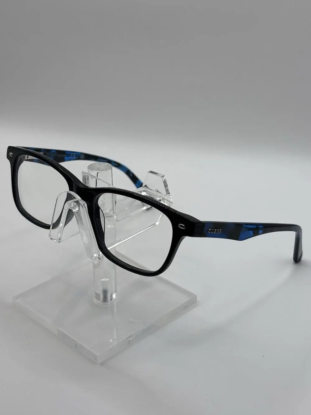 Guess GU9172-3 Black Blue Camo Eyeglass Frames 001 48-15-135 Optical